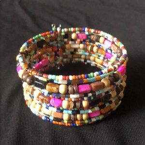 Multicolored Bangle Bracelet